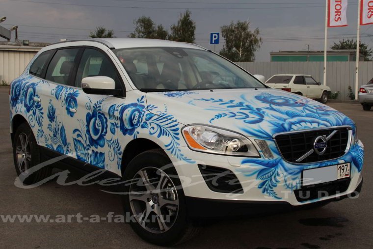 Авто под Гжель