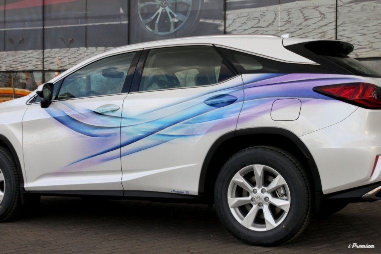Lexus RX аэрография