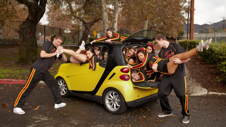 Много пассажиров в автомобиле