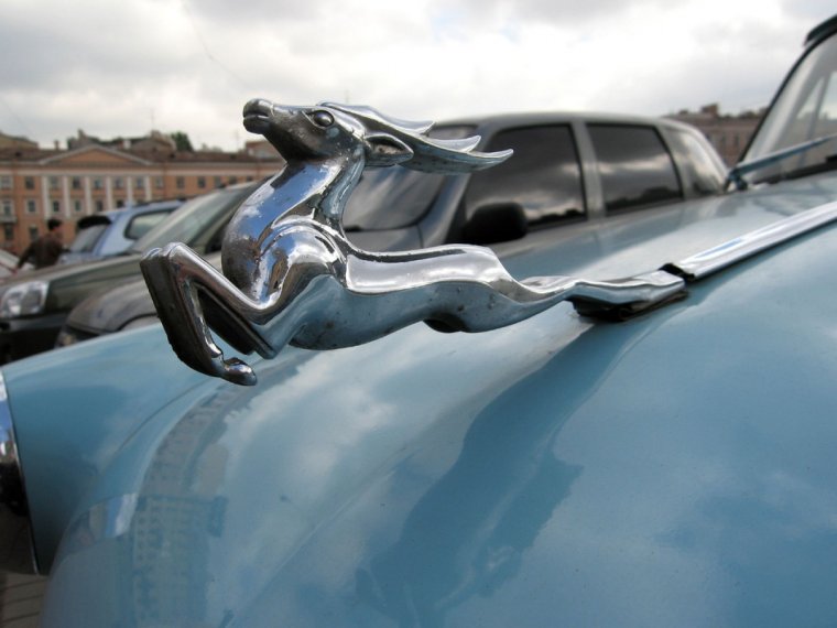 Маскот на капот Волга