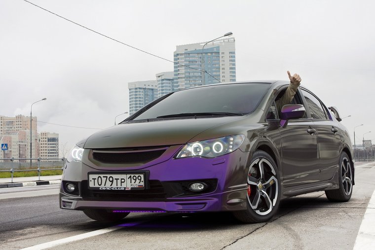 Honda Civic 4d Гуфа