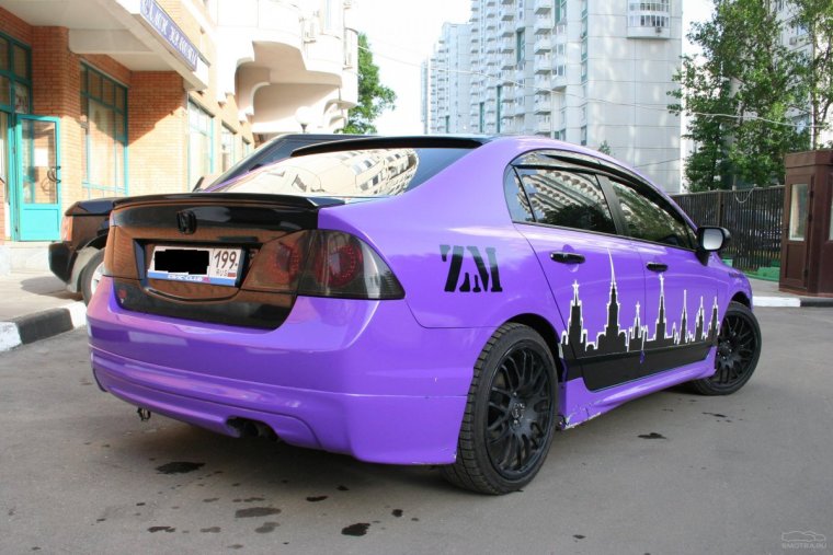 Honda Civic 4d Гуфа