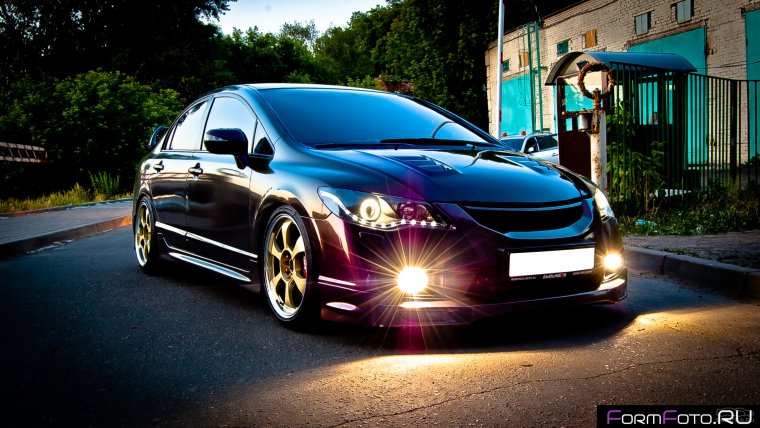 Хонда Цивик 2008 на штампах