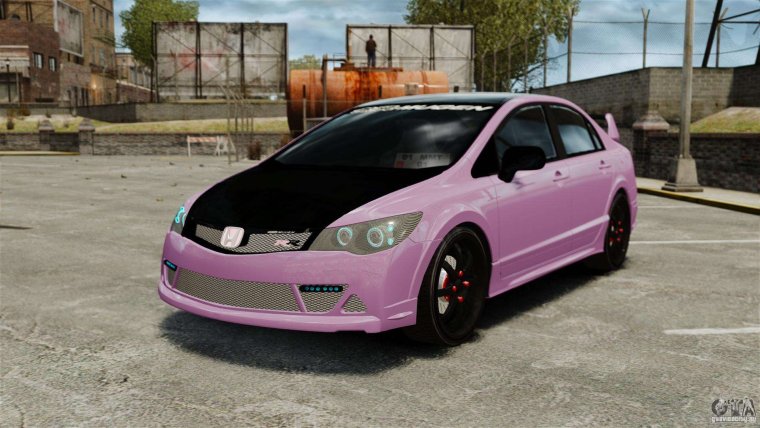 Цивик 4д ГТА 4