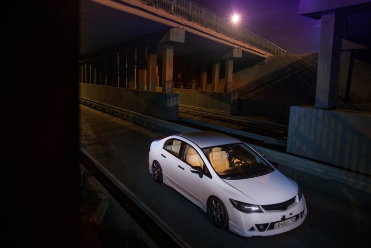 Honda Civic 4d бордовая