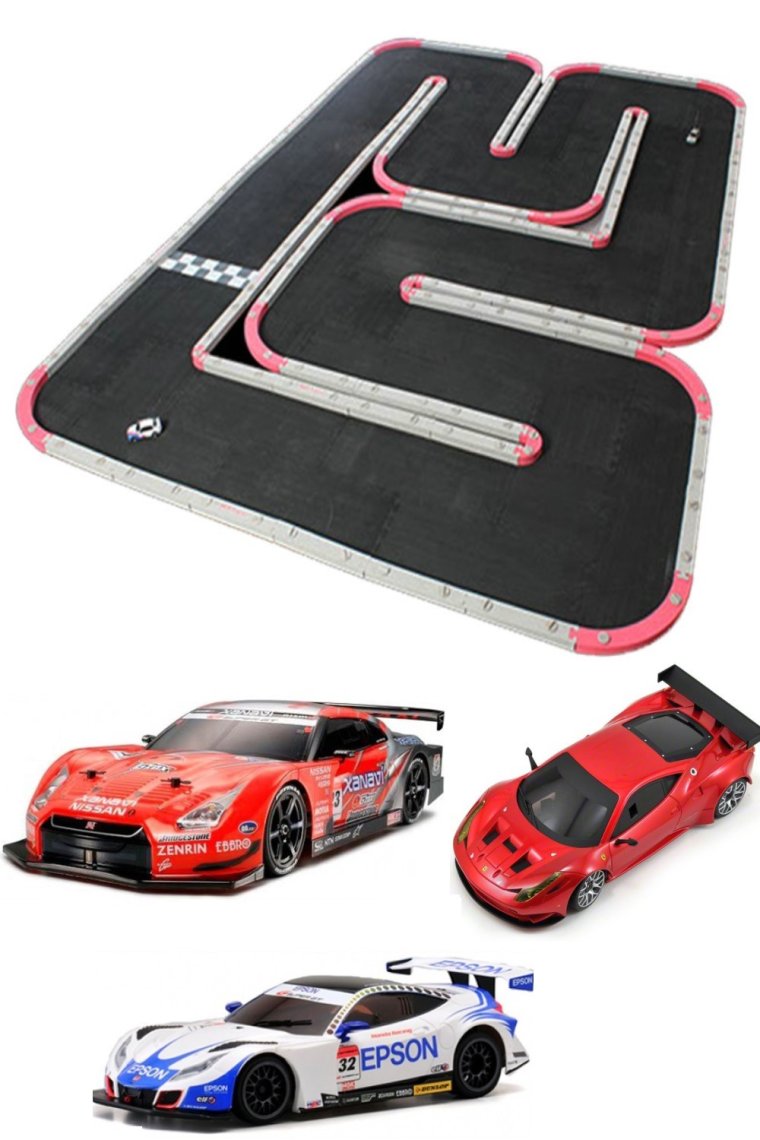 Гоночные трассы с машинками на радиоуправлении