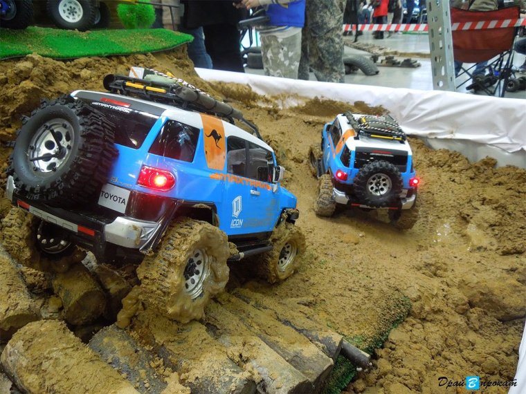 Трасса для радиоуправляемых джипов