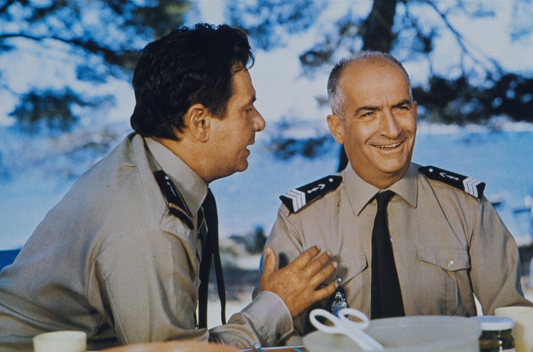 Луи де Фюнес Жандарм женится кадры из фильма