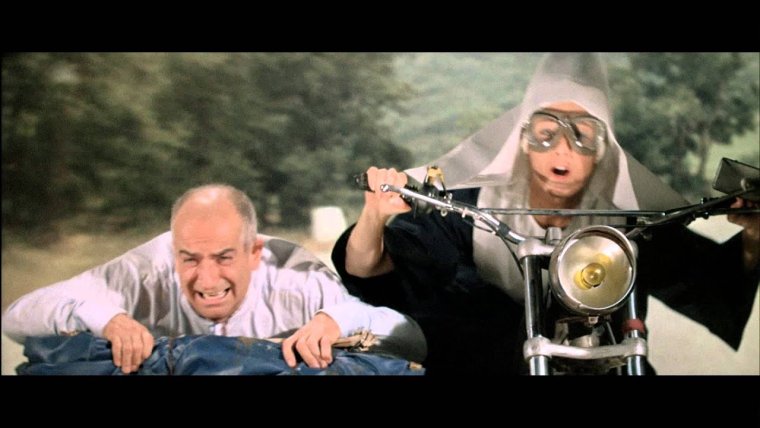 Луи де Фюнес фильм с монашками