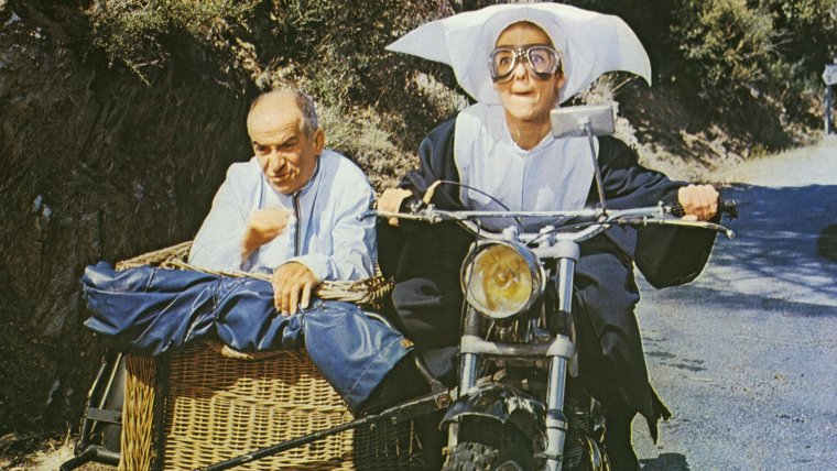 Луи де Фюнес Жандарм женится кадры из фильма