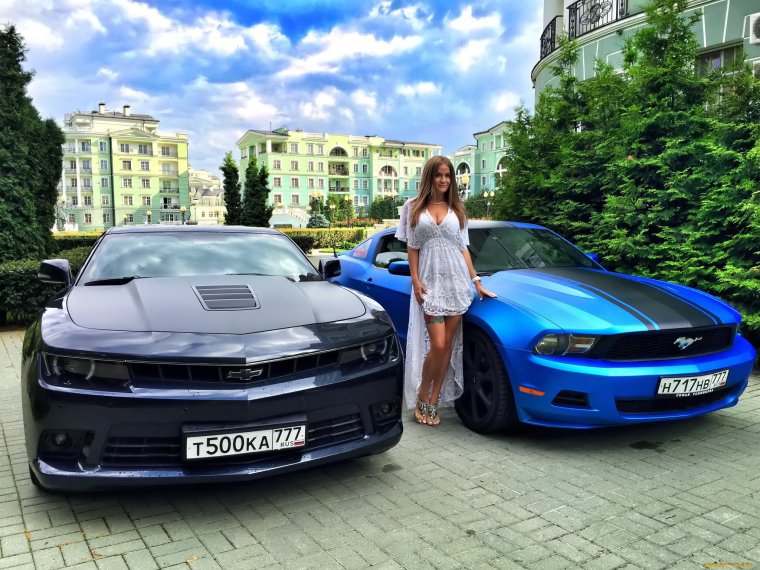 Софья Темникова машина Мустанг