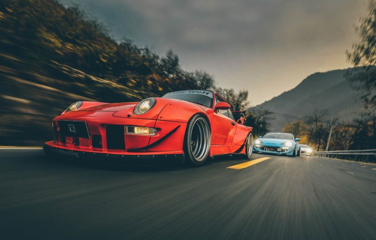 Porsche 911 Carrera s RWB