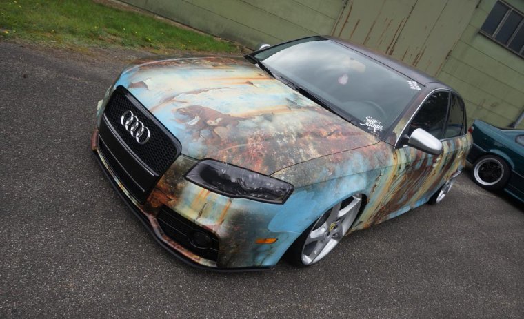 Ауди а4 ржавая