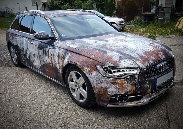 Ауди а6 ржавая