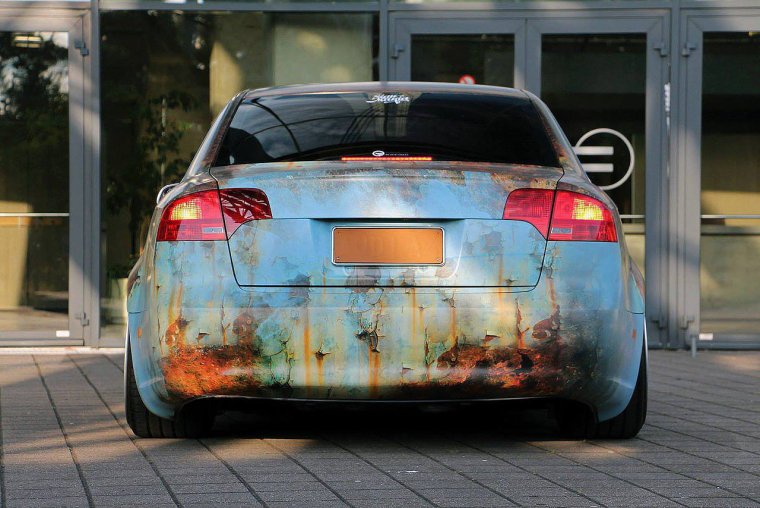 Ауди а6 ржавая