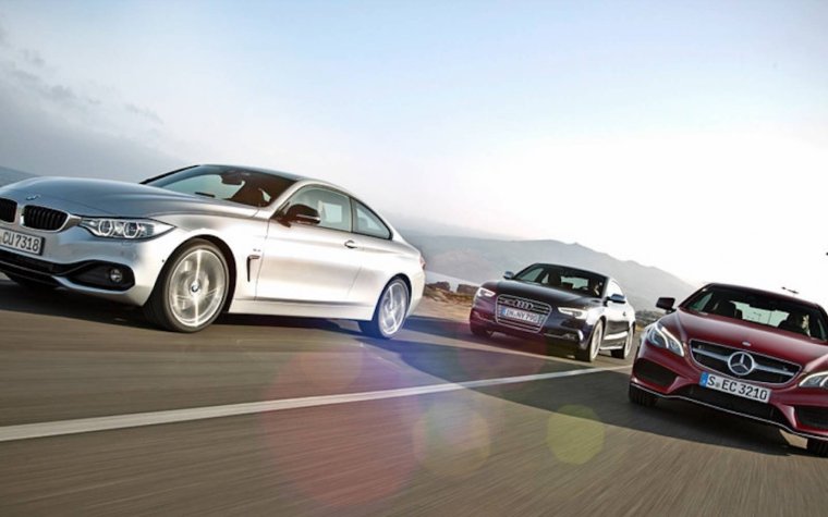 БМВ Ауди Мерседес-Бенц