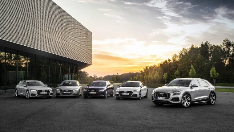 Ауди много машин