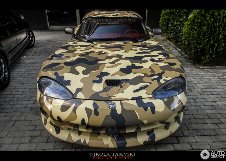 Пустынный камуфляж на авто