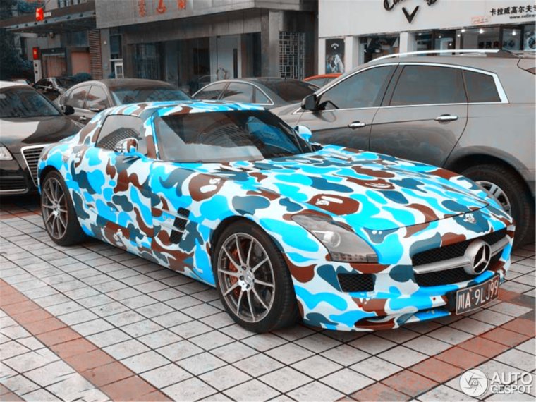 Красивая покраска машины