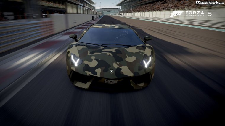 Ламборджини в камуфляже