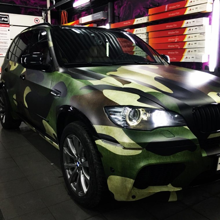 БМВ х5 камуфляж