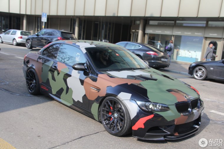 BMW m3 красный камуфляж