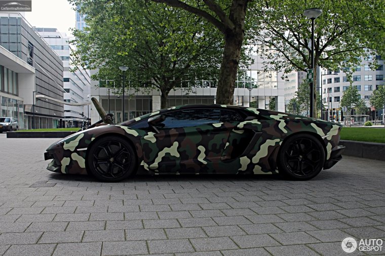 Камуфляжная Ламборджини