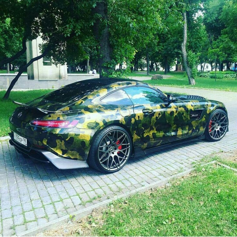 Камуфляж на машину