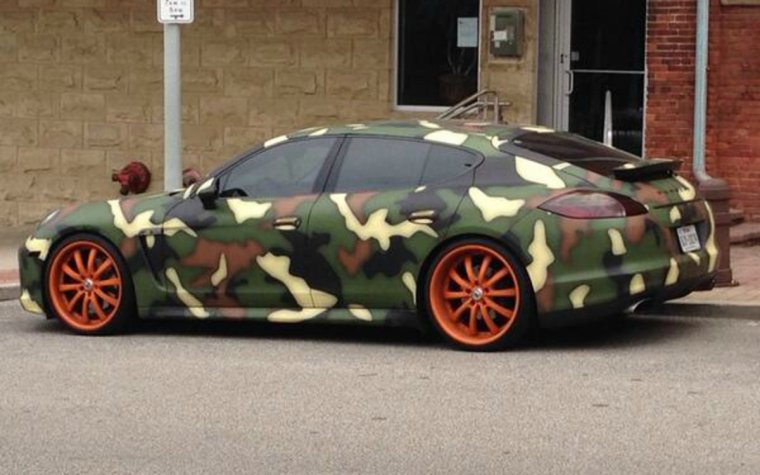 Панамера камуфляж