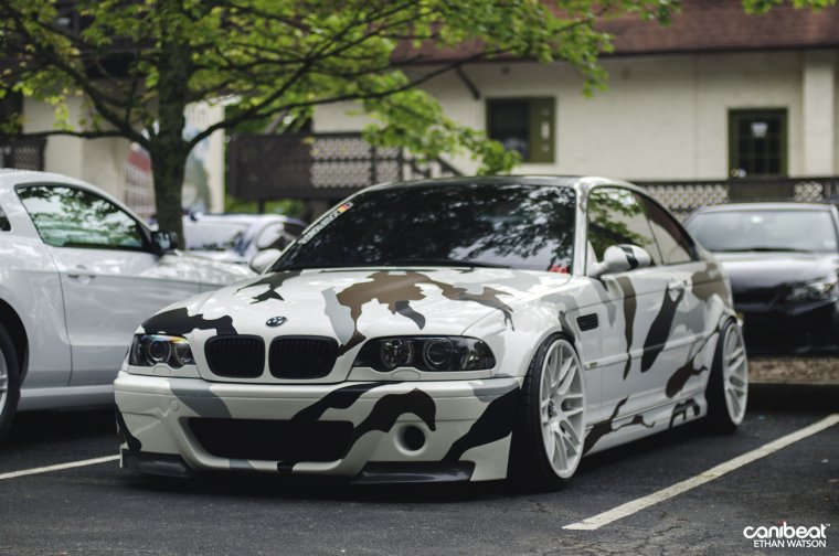 BMW m6 камуфляж