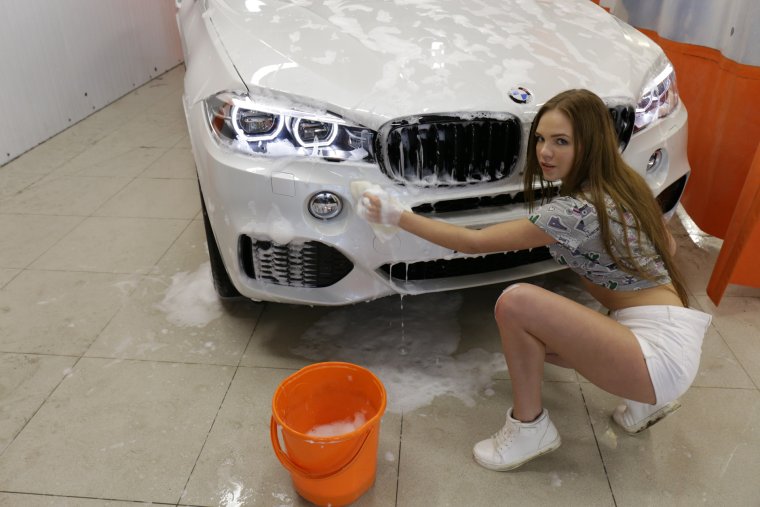 БМВ x5 мойка