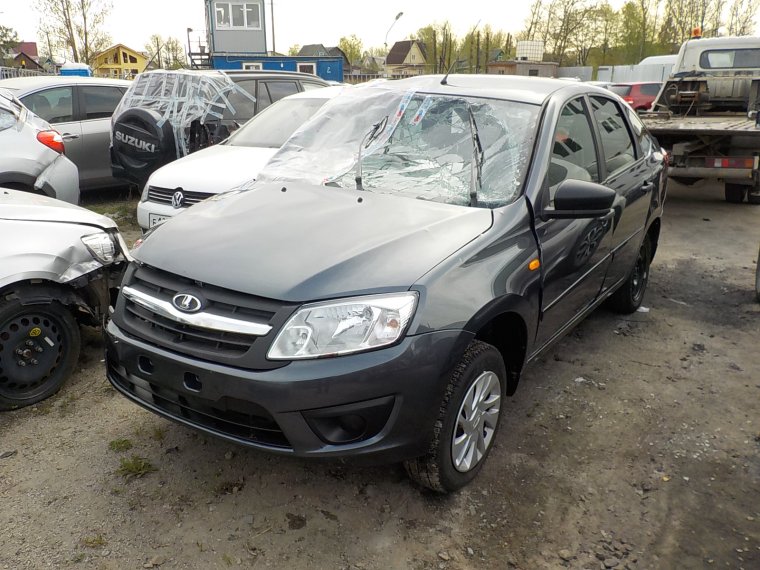 Битая Лада Гранта