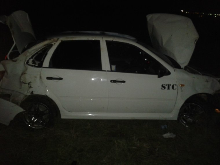 Битая белая Гранта