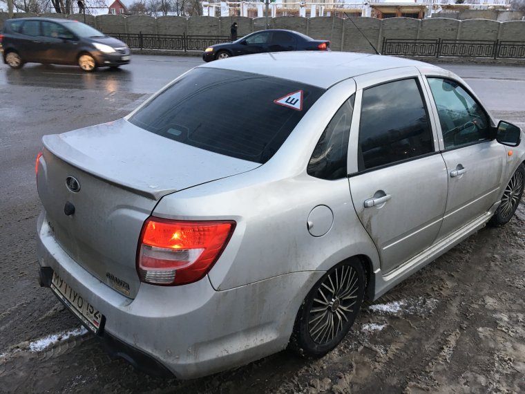 Гранта серебристая р17