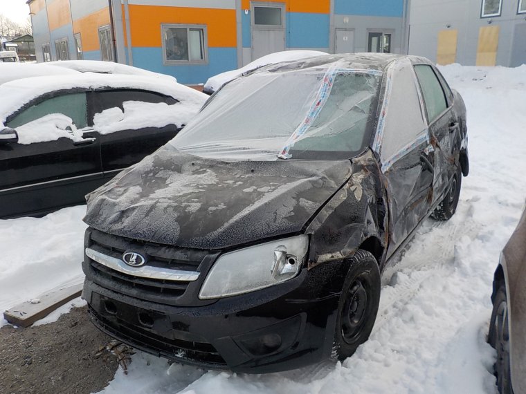 Битая Лада Гранта