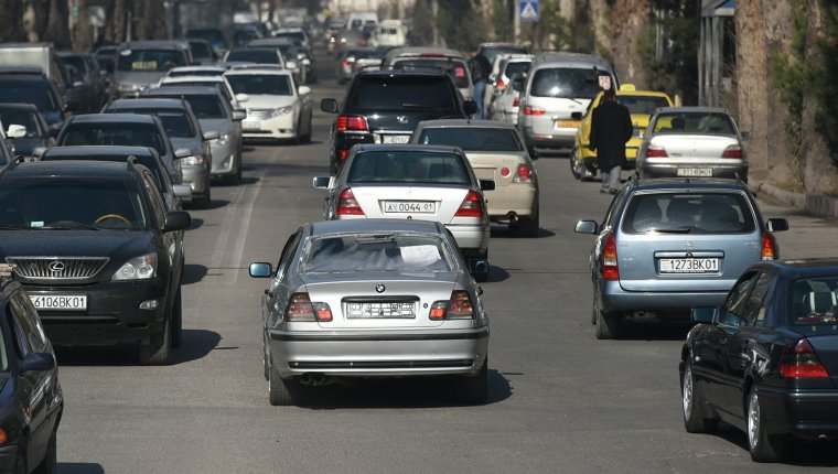 Душанбе дорогой машина