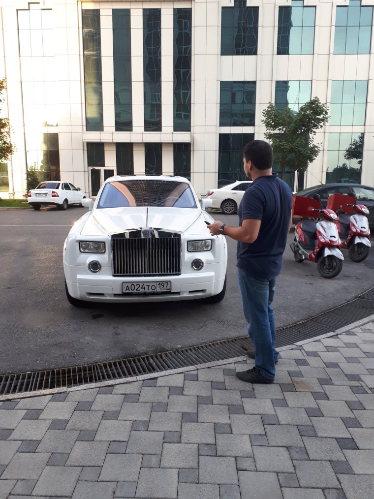 Роллс Ройс в Таджикистане