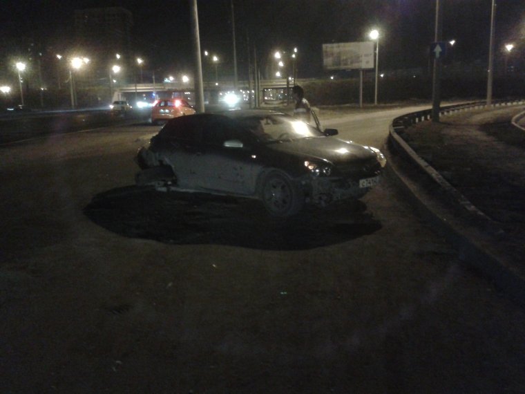 Ночью на трассе