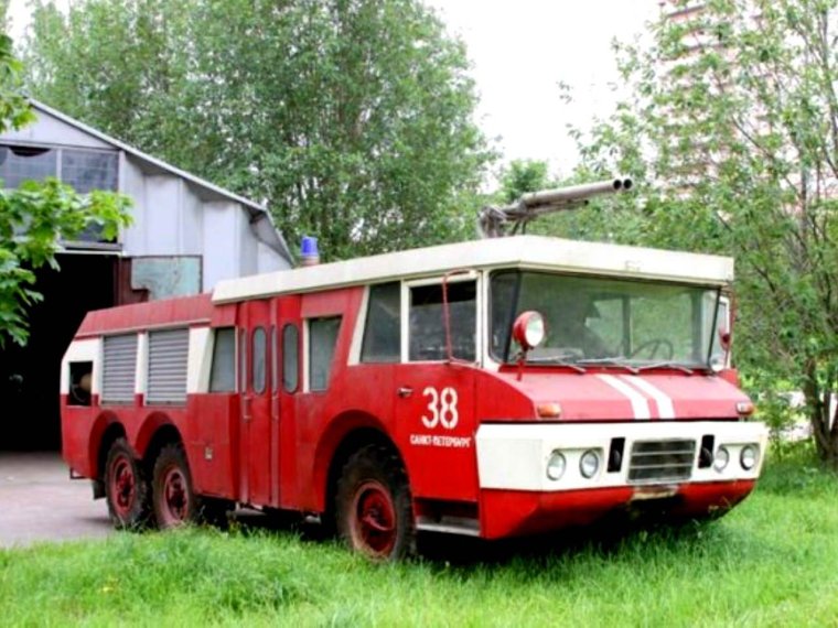 ЗИЛ 131 Военная пожарная