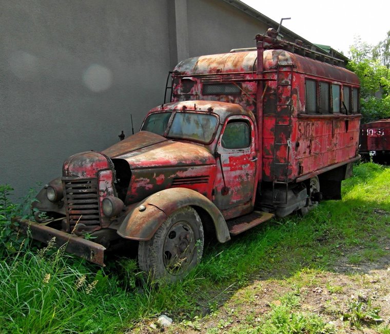 ЗИЛ 157 Ржавый