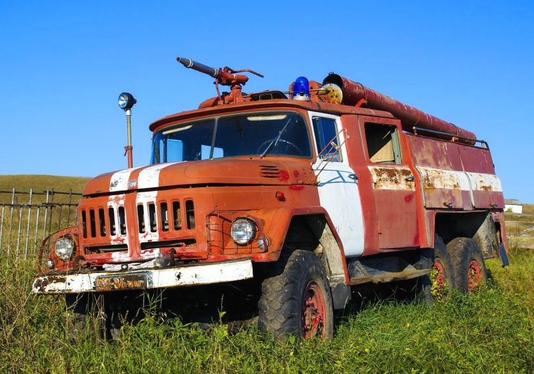 Кабина пожарной машины ЗИЛ 130