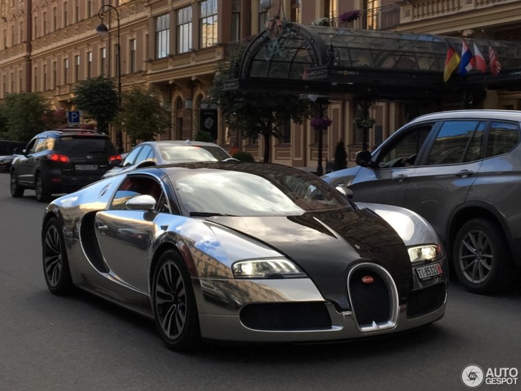Бугатти Вейрон в Питере