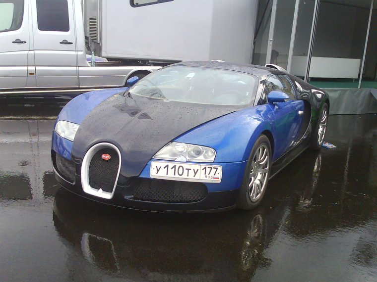Bugatti в Санкт-Петербурге