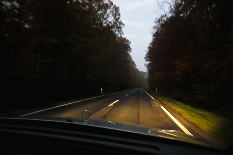 Дорога из машины