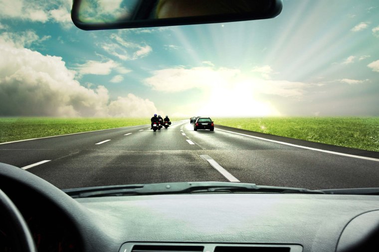 Вид из машины