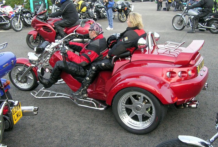 Трицикл байкерский