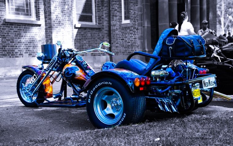 Мотоцикл Геркулес трайк