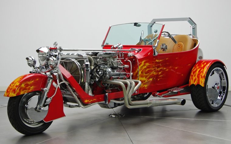 Трицикл кастом Rod трайк