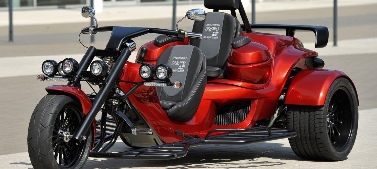 Харлей Дэвидсон трехместный квадроцикл