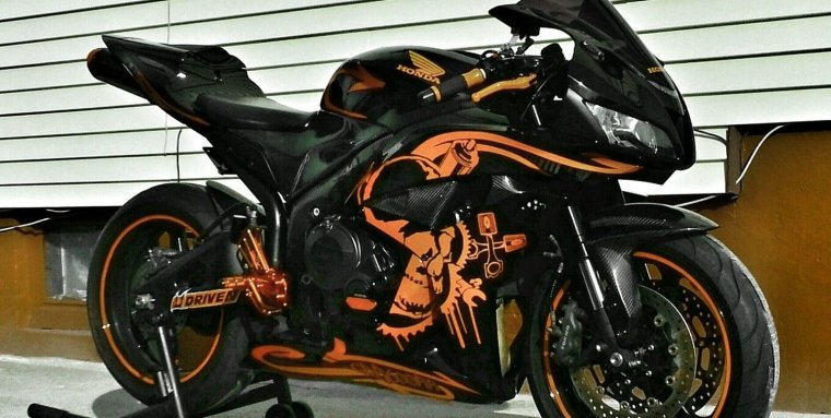 Honda cbr600rr тюнингованный